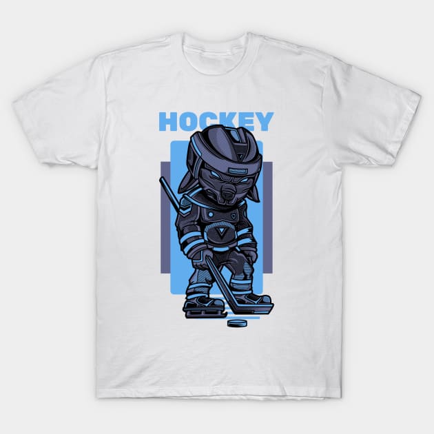 Hockey player T-Shirt by Sabahmd